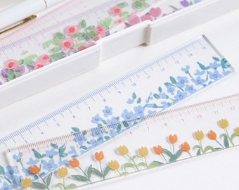 Ruler, Drawing Ruler, Cute Ruler, Kawaii Stationery, Student Ruler ...