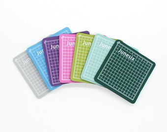 8cmx8cm, Cutting Board, Planner accessories, cute paper cutters, PVC board, planner plastic board, underlay, paper cutting board