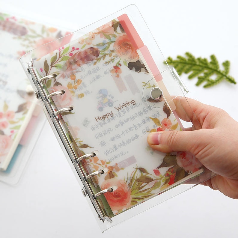 A5 Planner Binder Planner Cover Personal Size 6 Ring Etsy