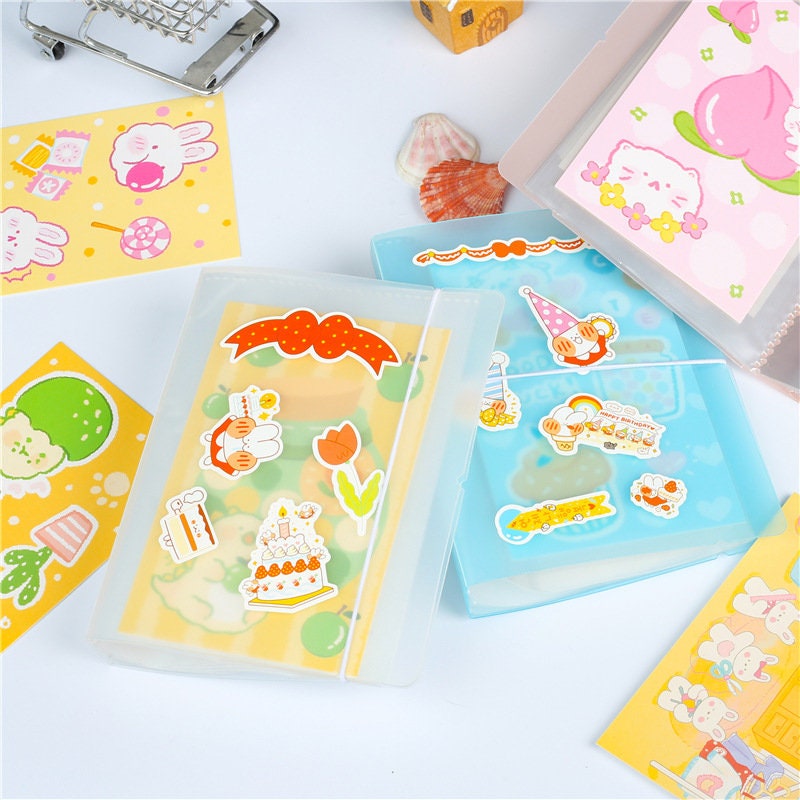 Sticker Notes Storage Sticker Storage Book, Photo Storage, Storage Album, Back to School ...