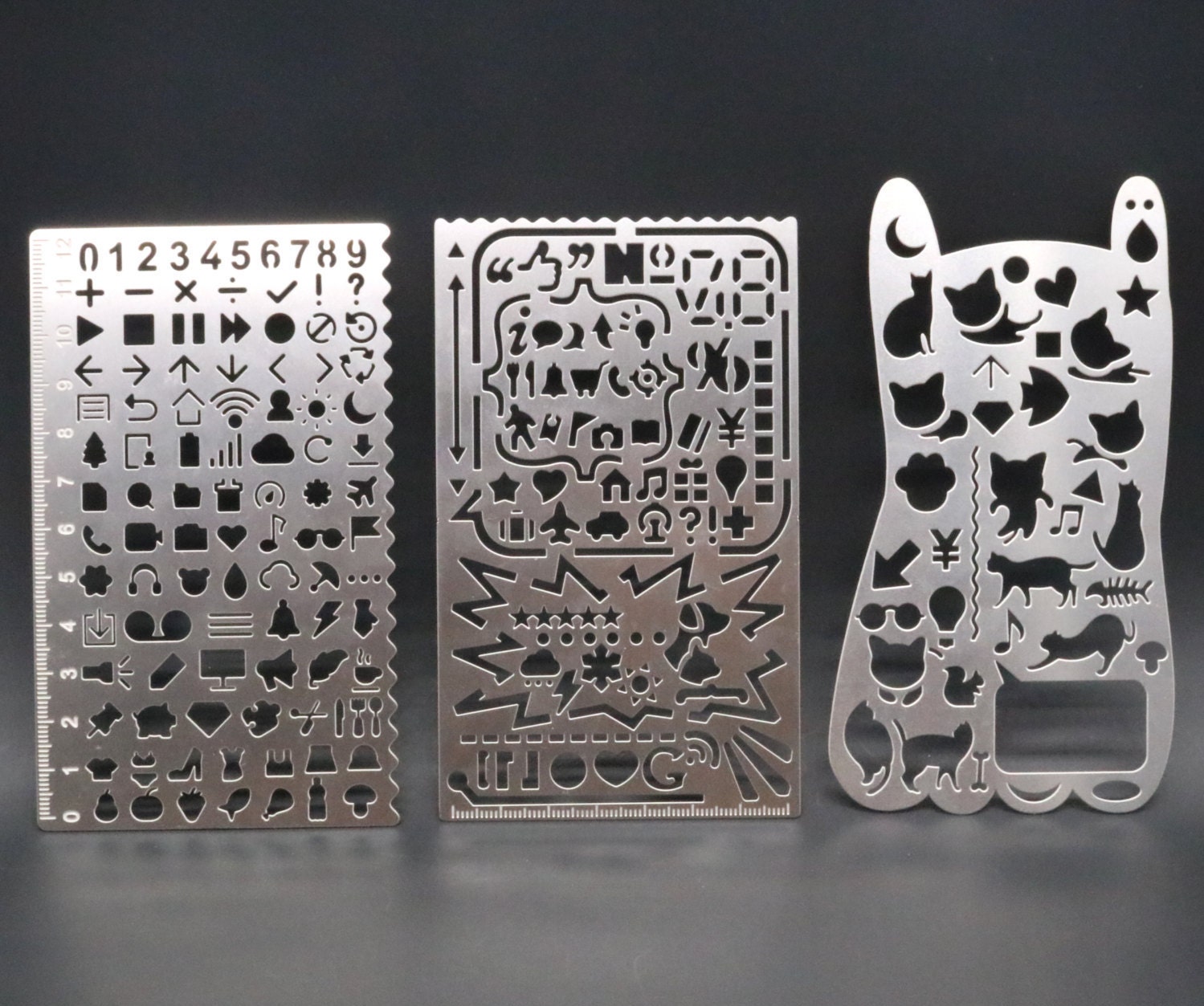 Planner Stencil Bullet Journal Stencil Metal Stencil Etsy