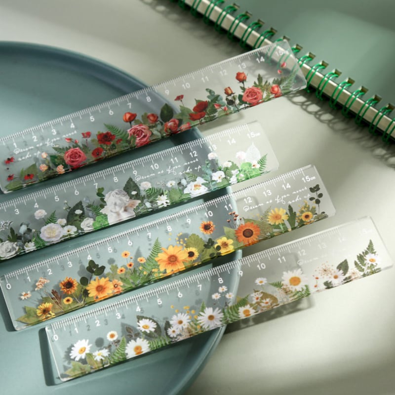 Ruler, Drawing Ruler, Cute Ruler, Kawaii Stationery, Student Ruler ...