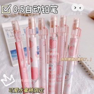 Kawaii Cute Cartoon Mechanical Pencil Set with Lead Refill and