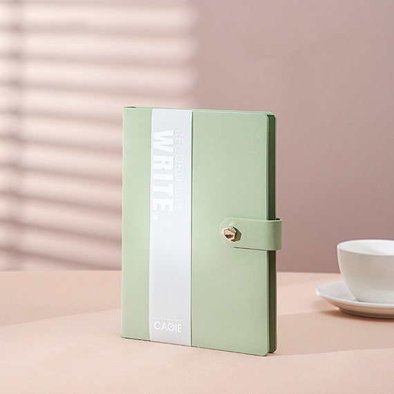 A5 Planner Binder 4colors Planner Cover Green Pink Blue6 Etsy
