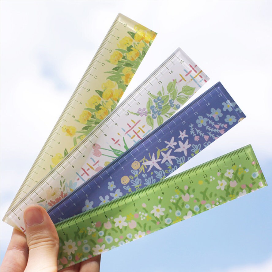 Ruler Drawing Ruler cute ruler kawaii stationery student Etsy