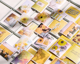 60pcs, beautiful stickers, flowers stickers, photo album decoration, Cute Stickers, journal stickers, Sticker pack