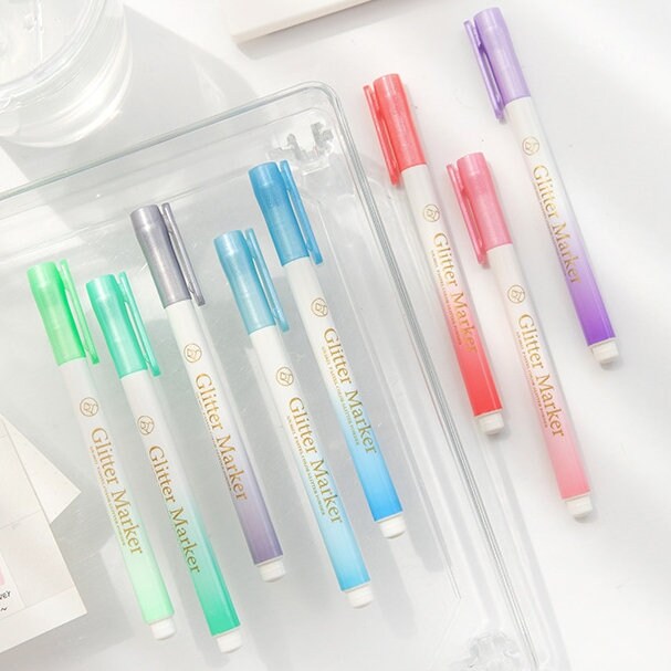 Twinkle Highlighter Pen, Glitter Marker, Back to School Supplies