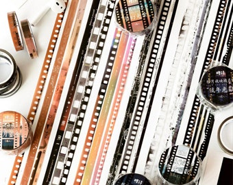 3 Rolls, film Tape, Masking Tape, 7mmx2m, PET tape, Gift Wrap