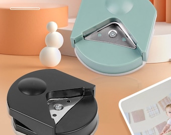 Corner Rounder, Corner Punch, Paper Cutter, Portable Cutter, planner Punch, DIY Projects, metal, Office Supplies, scrapbooking