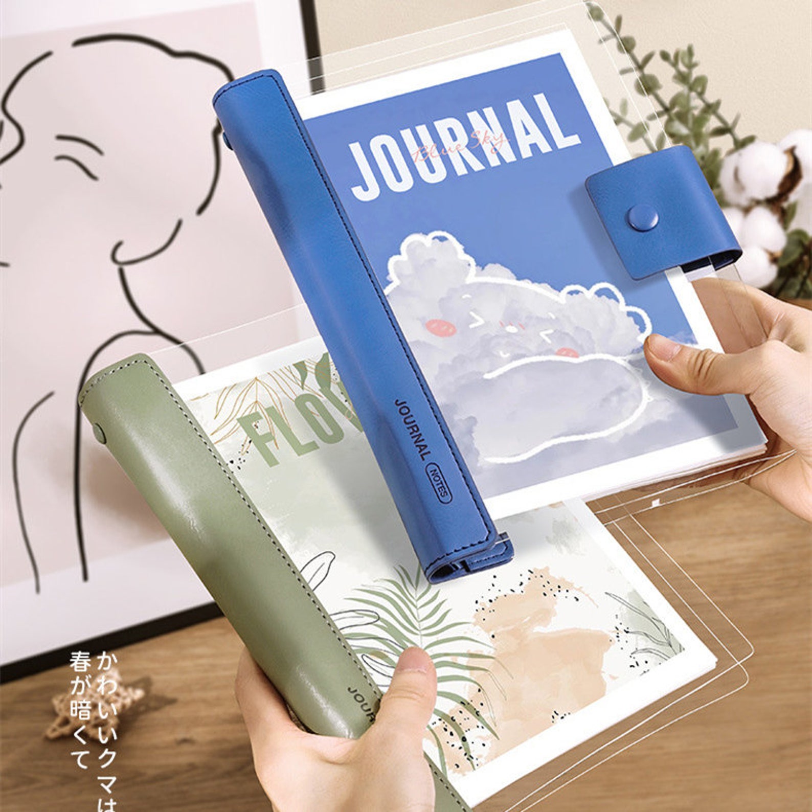 A5 Planner Binder Planner Cover 6 Ring Binder Back to Etsy