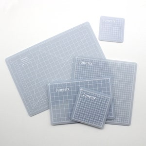Planche à découper semi-transparente, accessoires pour agenda, coupe-papier, planche en PVC, agenda en plastique, sous-couche A5, planche à découper en papier
