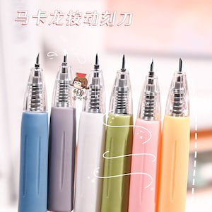 Papier schneiden, Schneidewerkzeuge, Papierschneider, Schneidestift, Pen Cutter, versenkbarer Stift, Sticker Cutter, Washi Tape Cutter, Natur Themen