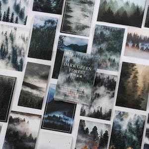 30 pcs, autocollants pour agenda, décoration d'album photo, autocollant mignon, autocollants pour carnet, thèmes nature