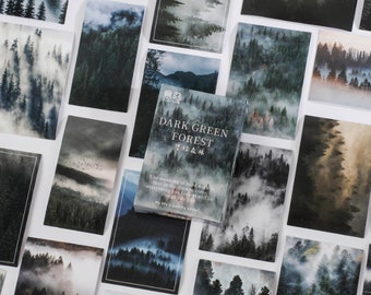 30pcs, planner stickers, photo album decoration, cute sticker, journal stickers, Nature themes