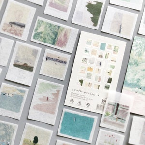 50 pezzi, adesivi per planner, decorazione album fotografico, adesivi carini, adesivi per diario, temi natura