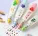 Deco Tape pen, Decorative Correction Tape, Stationary Tape, pen tape, marking pen, Cute Kawaii tape pen,crocodile, tumbler,heart,coffee 