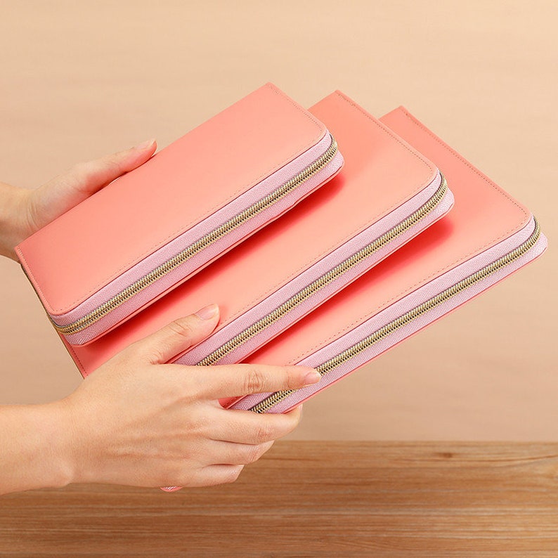 A5 Planner Binder Planner Cover Zipper Binder PU Binder Etsy