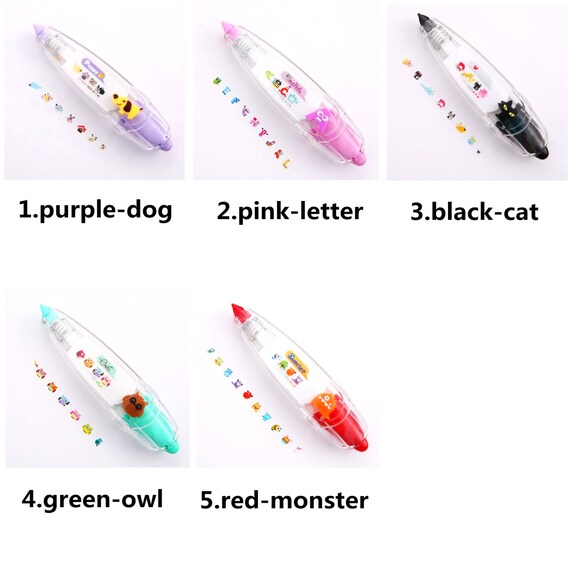Decorative 2024 correction tape