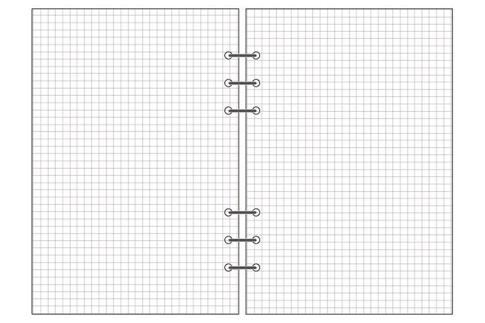 45sheets A5 Planner Insert Personal Size Dot Inserts Etsy