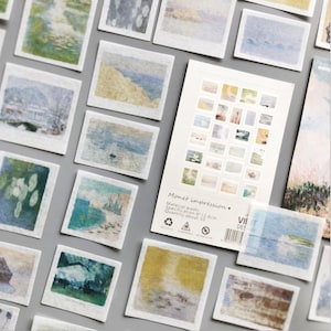 50 pezzi, adesivi per planner, decorazione album fotografico, adesivi carini, adesivi per diario, temi natura