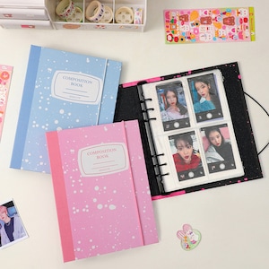 A5 Foto Aufbewahrungsbuch, Aufkleber Aufbewahrungsbuch, Aufbewahrungsalbum, Cover Binder, Schulanfang, Scrapbook, Journal Organizer, Albumcover