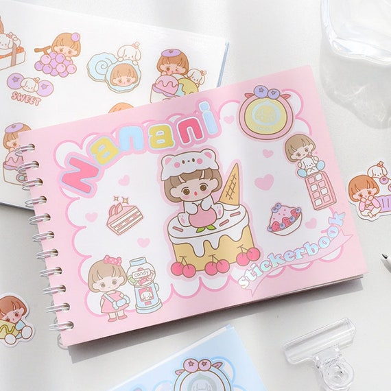 Sticker Collecting Album Double-Side Release Paper Reusable