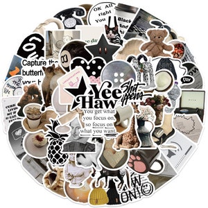 60 peças, adesivos fofos, adesivos para mala, animais, adesivos à prova d'água, adesivos para bagagem, artigos de papelaria kawaii, adesivos para scrapbook, conjunto de adesivos