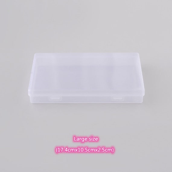 LAOA PP Storage Box Transparent Plastic Boxes for Storage Jewelry