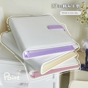New style A5 Planner Binder, candy color planner cover, 6 ring binder, back to school supplies, bicolourable binder, refillable, organizer