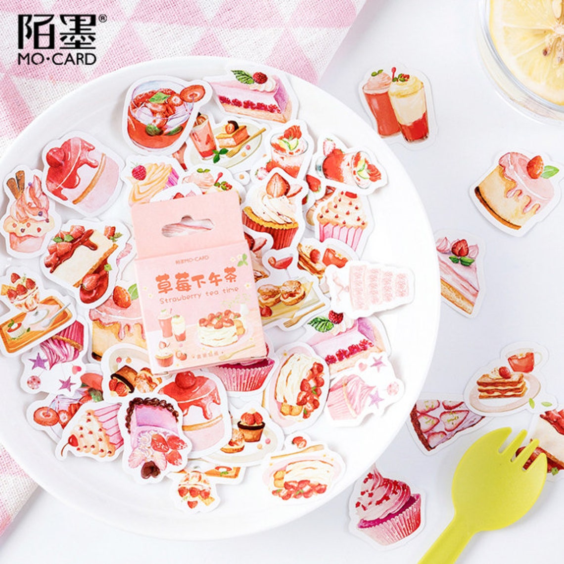 46pcs cake stickers dessert stickers delicious food Etsy