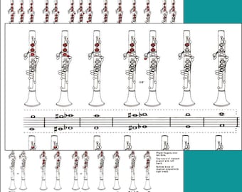 Clarinet Fingering Chart