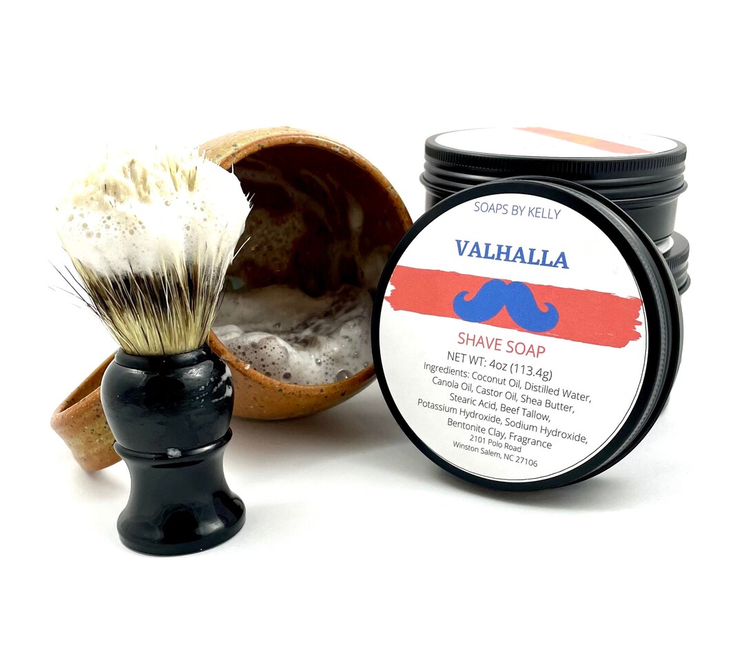 Handmade Facial Beard Shaving Soap Etsy