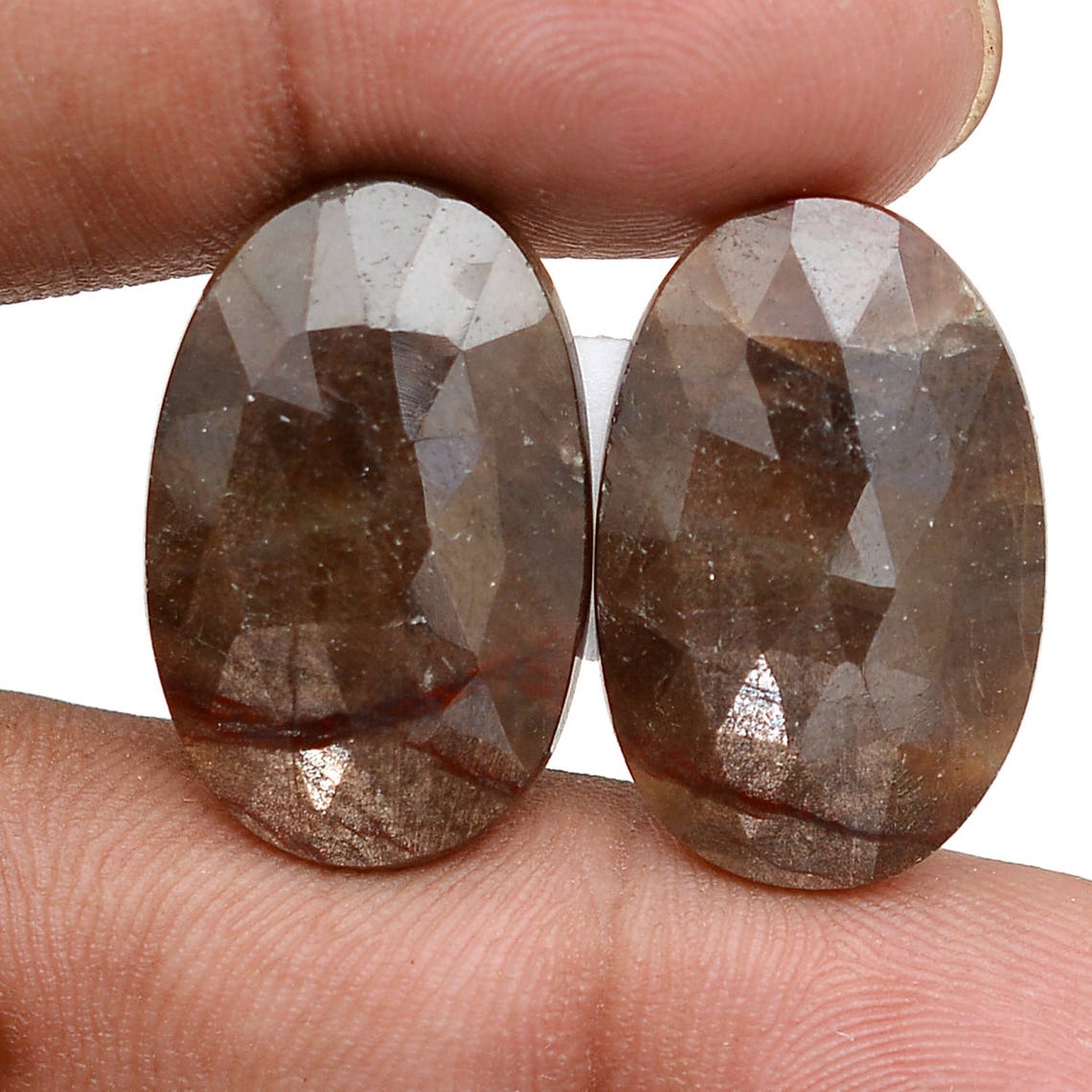 35 CTS Natural Rare Sapphire Rose Cut Pair Fancy Set for Jewelry AA-30 