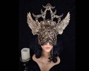 Blind Mask Headpiece 