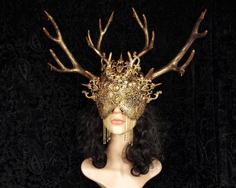 Antlers blind mask