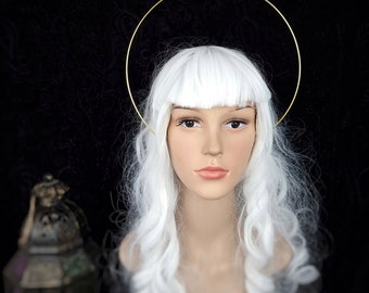 Ready to ship immediately / Material metal headband halo in gold, wedding, angel costume, cosplay, larp, halo