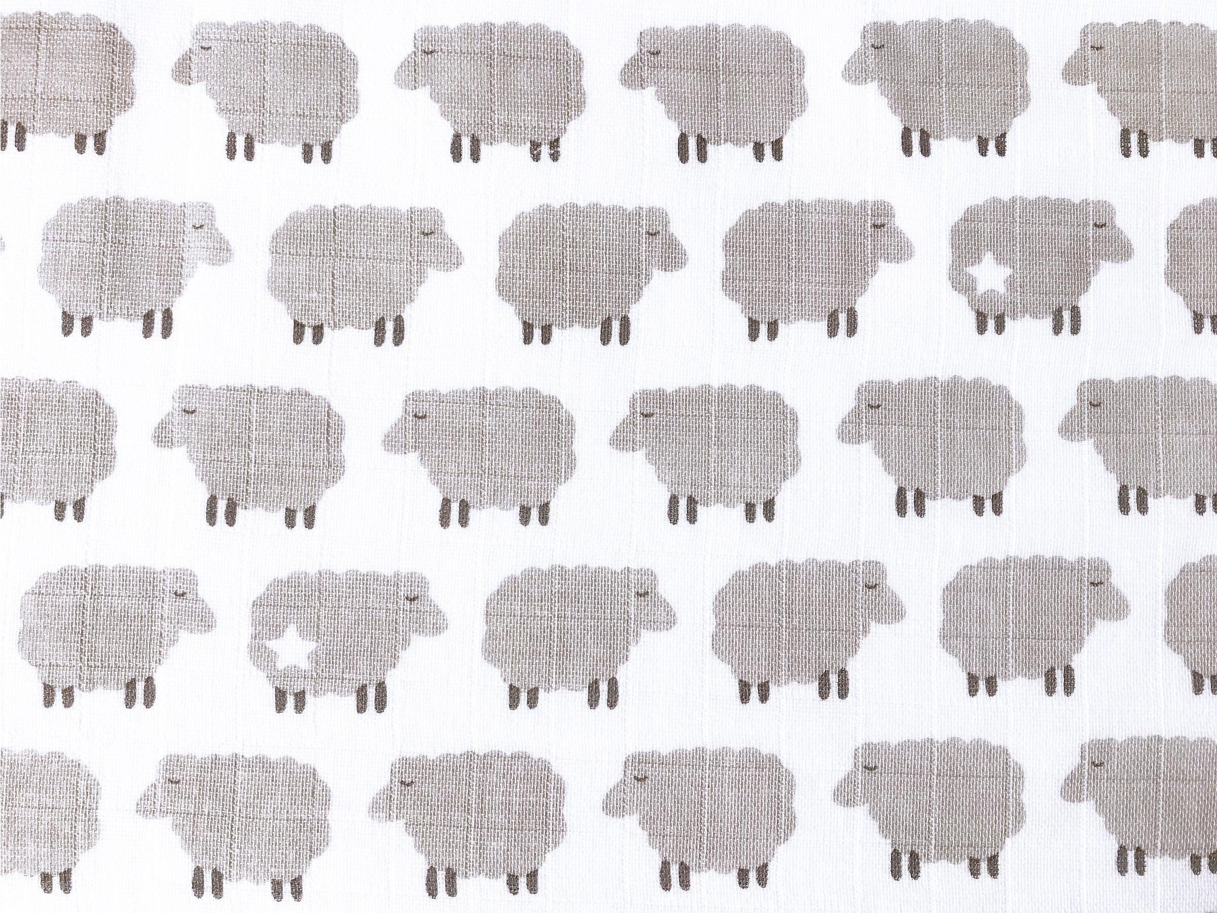 Counting Sheep Organic Muslin Swaddles pack of 2 Swaddle Etsy