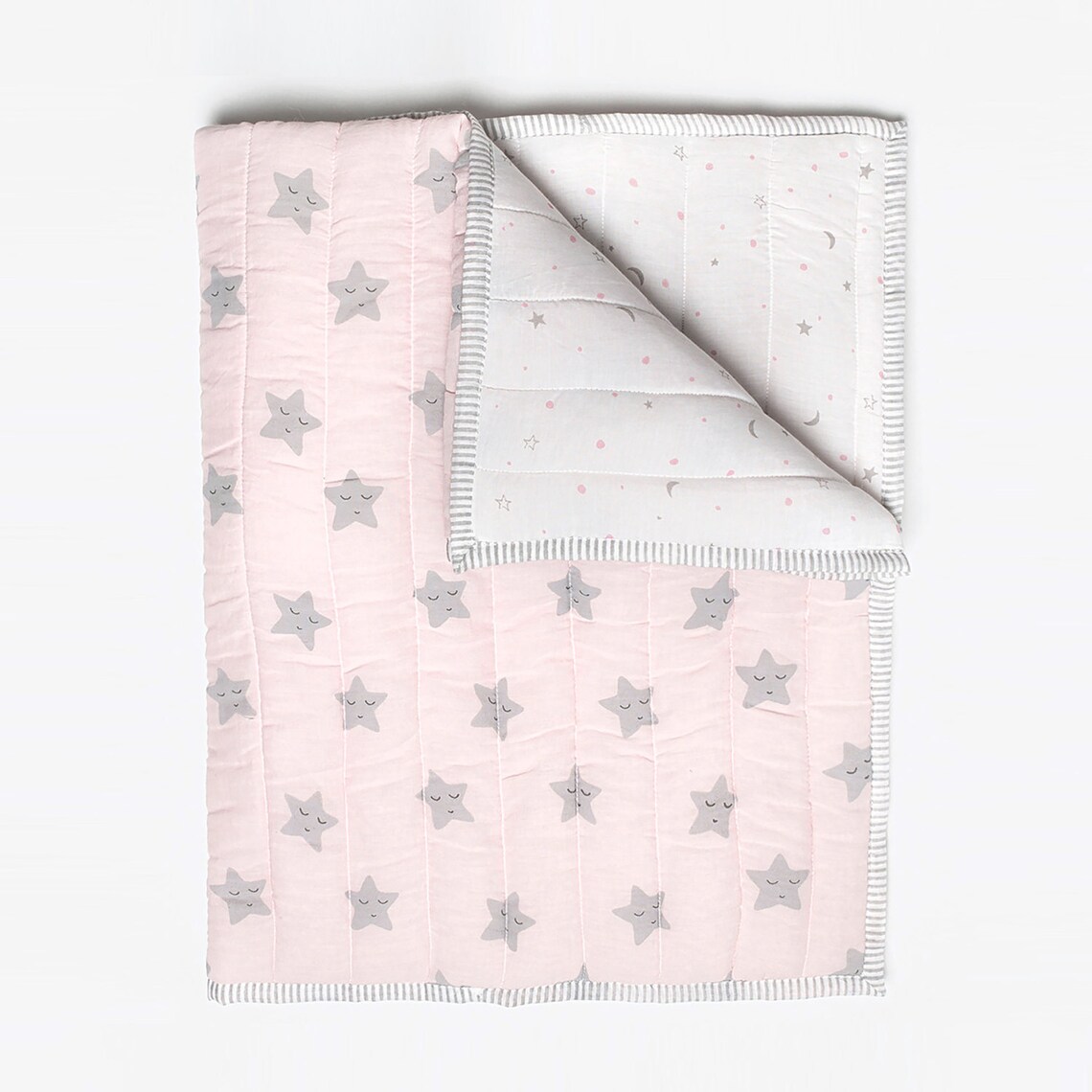 Sleepy Star organic Cotton Baby Blanket Star Baby Blanket Etsy