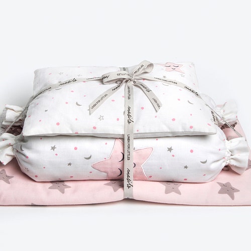 Sleepy Starbaby Bedding Crib Set Crib Bedding New Baby Crib Etsy