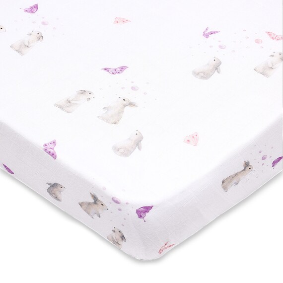 bamboo cotton cot sheets