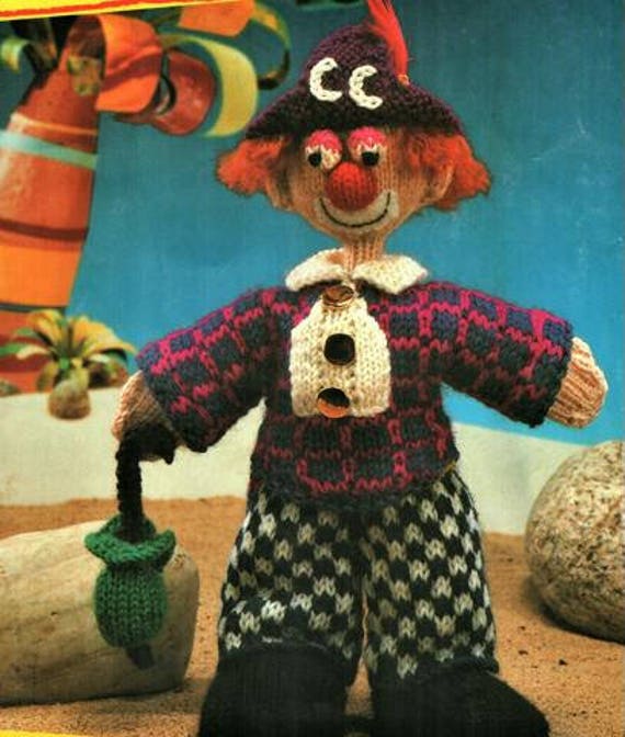 Charlie Chalk Soft Toy Knitting Pattern Book instant download Etsy