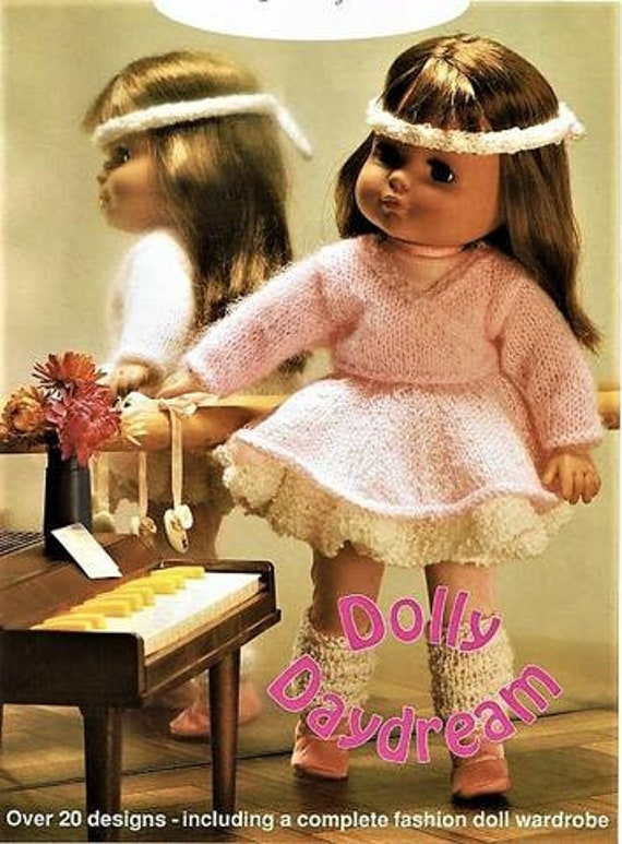 barbie doll knitting pattern books