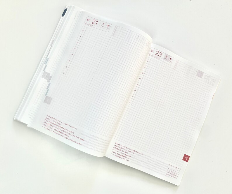 Hobonichi Cousin 2024 jan Start english Etsy