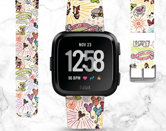 mickey mouse fitbit blaze band