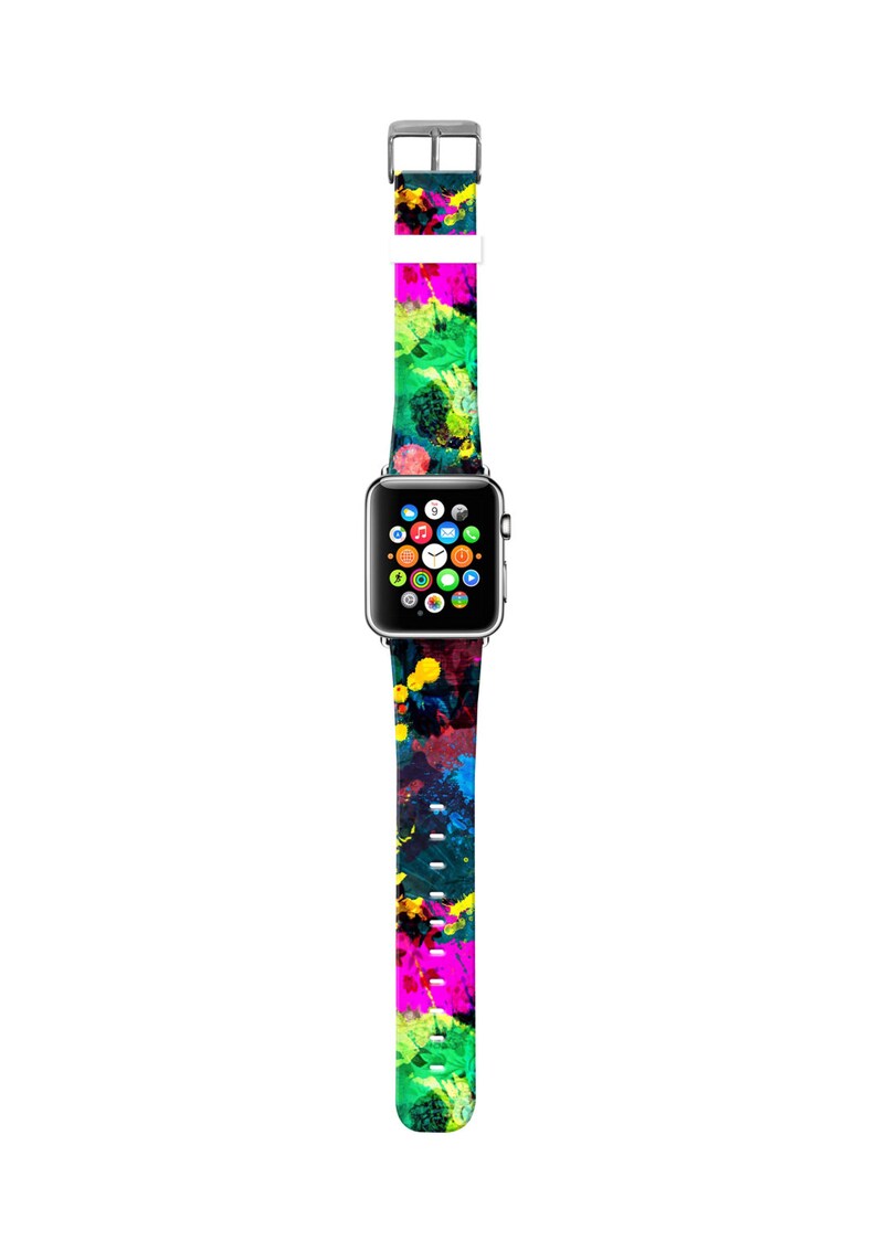 Colorful Paint Splash Apple Watch Band 38mm / 40mm women Etsy