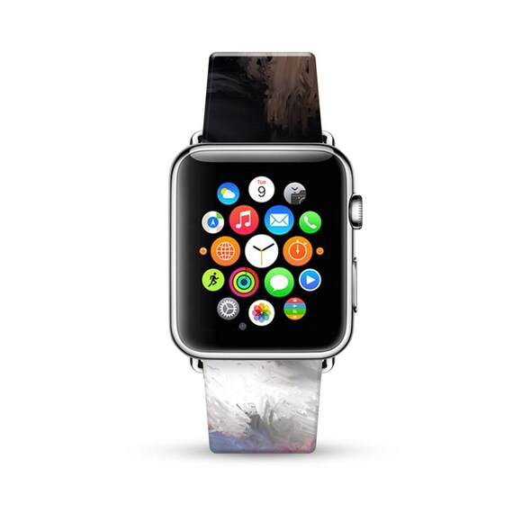 Abstract paint Apple Watch Band 38mm / 40mm women Apple Watch Etsy