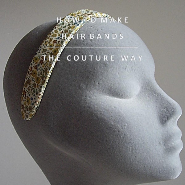 Wie man Couture Haarbänder auf die Couture Art macht