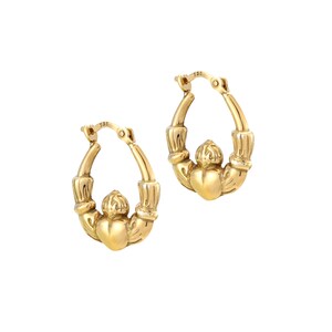 9ct gold creole earrings amazon discount