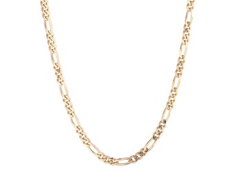 Figaro chain - sterling silver - gold vermeil - necklace - adjustable necklace - figaro - chain - silver chain - gold chain -  A5-CN-0925