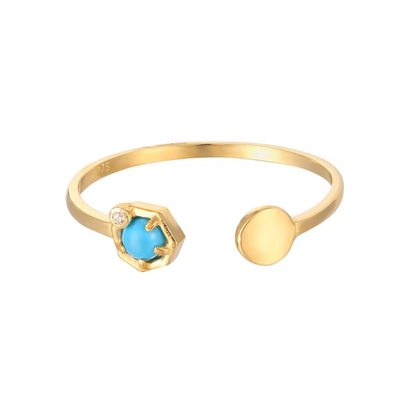 9ct gold sales turquoise ring